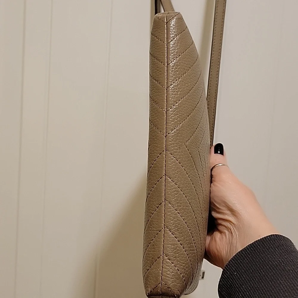 Karl Lagerfeld Crossbody Tan Purse - Picture 8 of 12